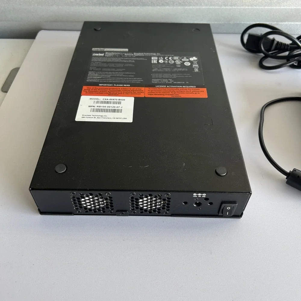 Riverbed Steelhead CX-570 Series cxa-00570-b020 With Adapter